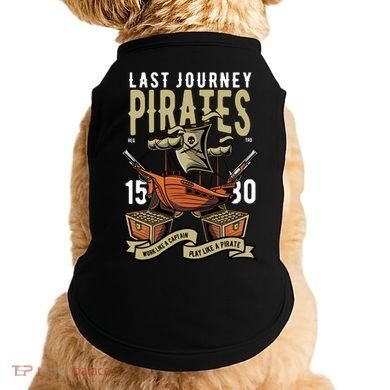 Pirates Retro Doggie Tank