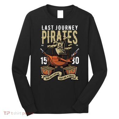 Pirates Retro Long Sleeve Shirt