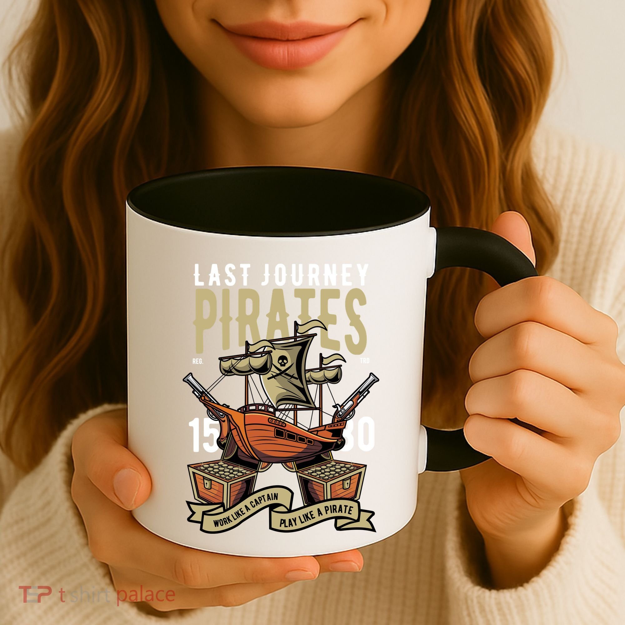 Pirates Retro Coffee Mug