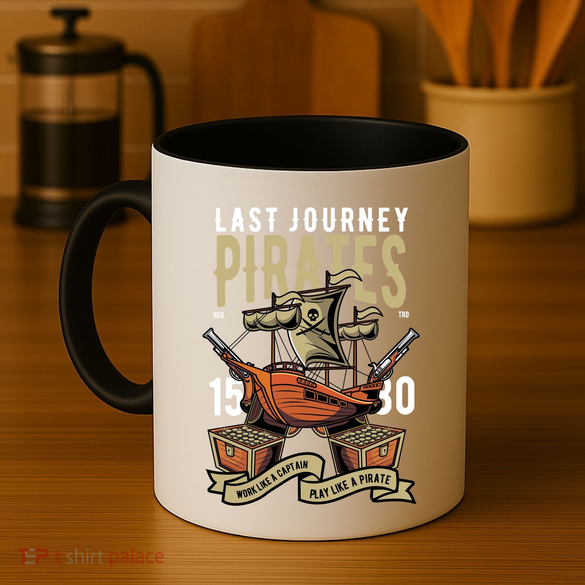 Pirates Retro Coffee Mug