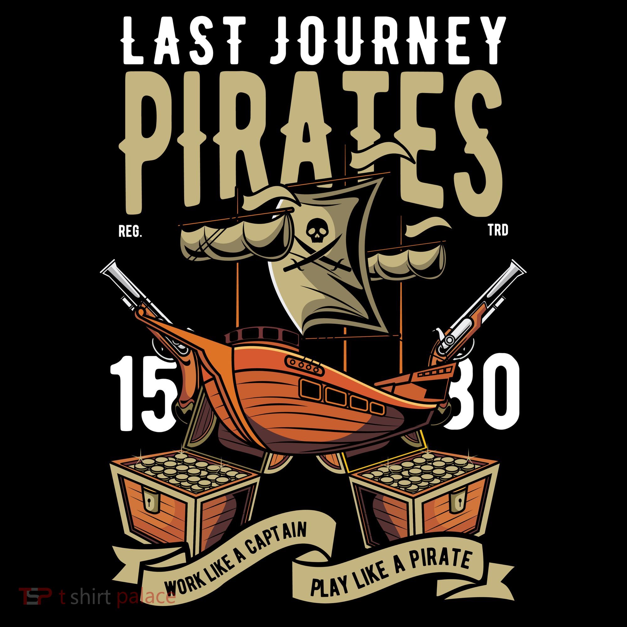 Pirates Retro Coffee Mug
