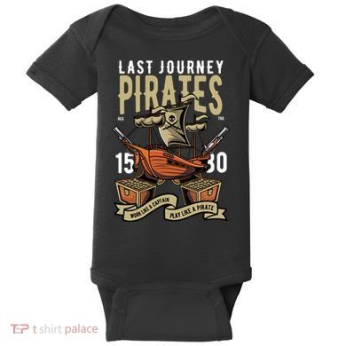 Pirates Retro Baby Bodysuit