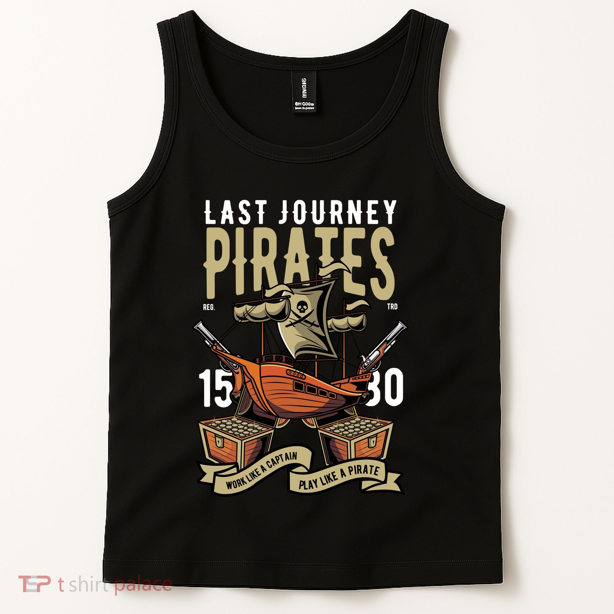 Pirates Retro Tank Top