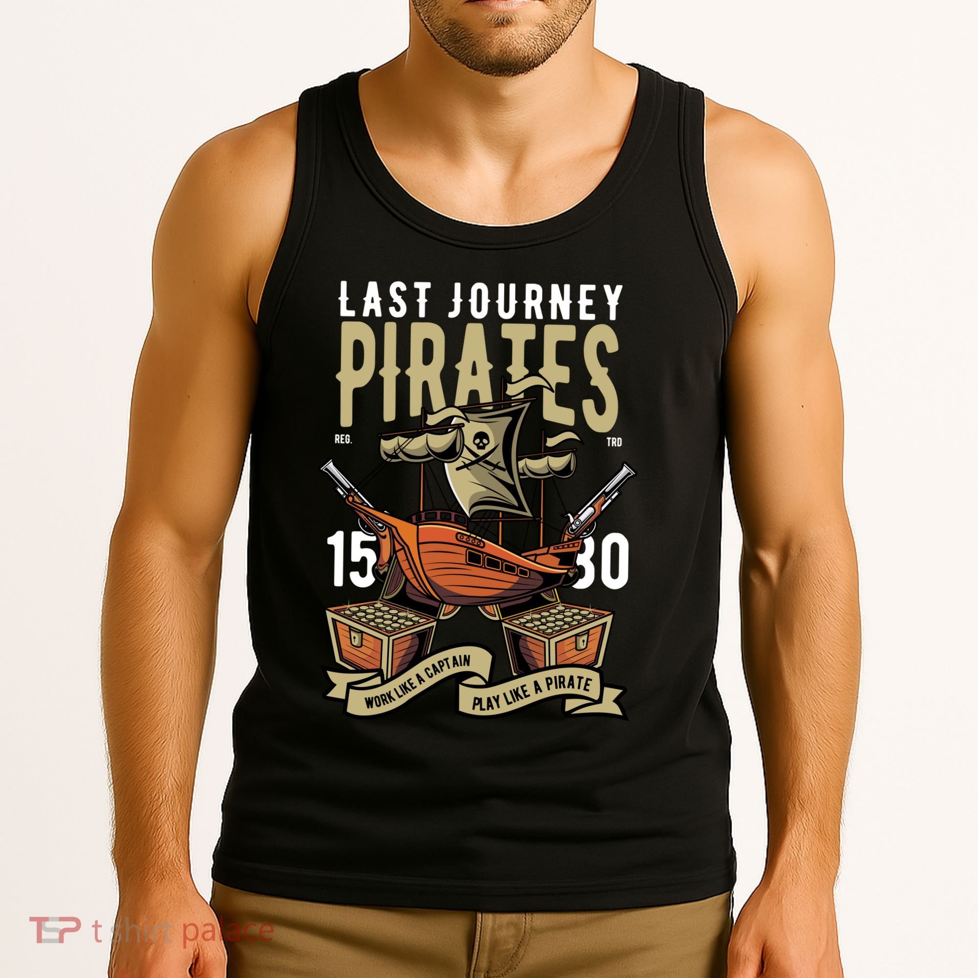 Pirates Retro Tank Top