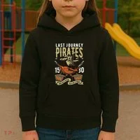 Pirates Retro Kids Hoodie thumb 3