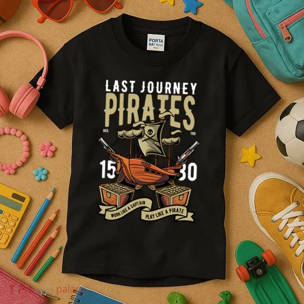 Pirates Retro Kids T-Shirt