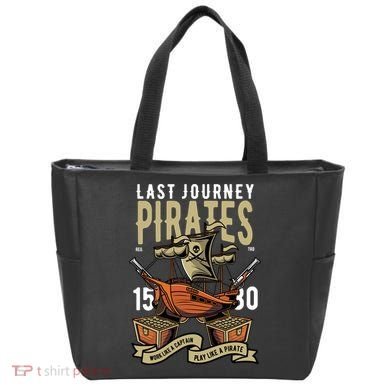 Pirates Retro Tote Bag