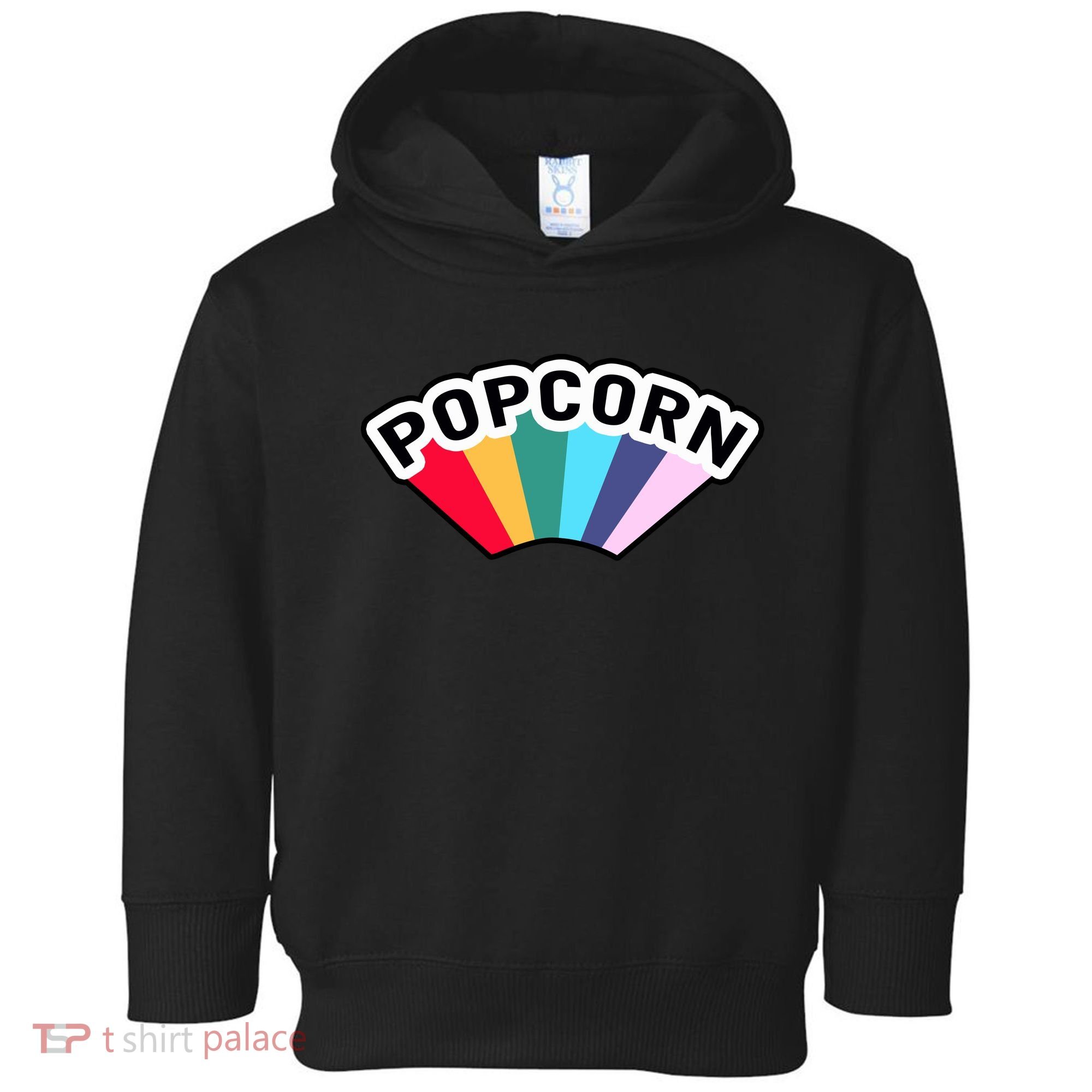 Popcorn Rainbow Toddler Hoodie