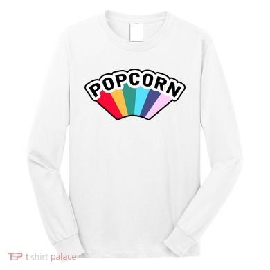 Popcorn Rainbow Long Sleeve Shirt