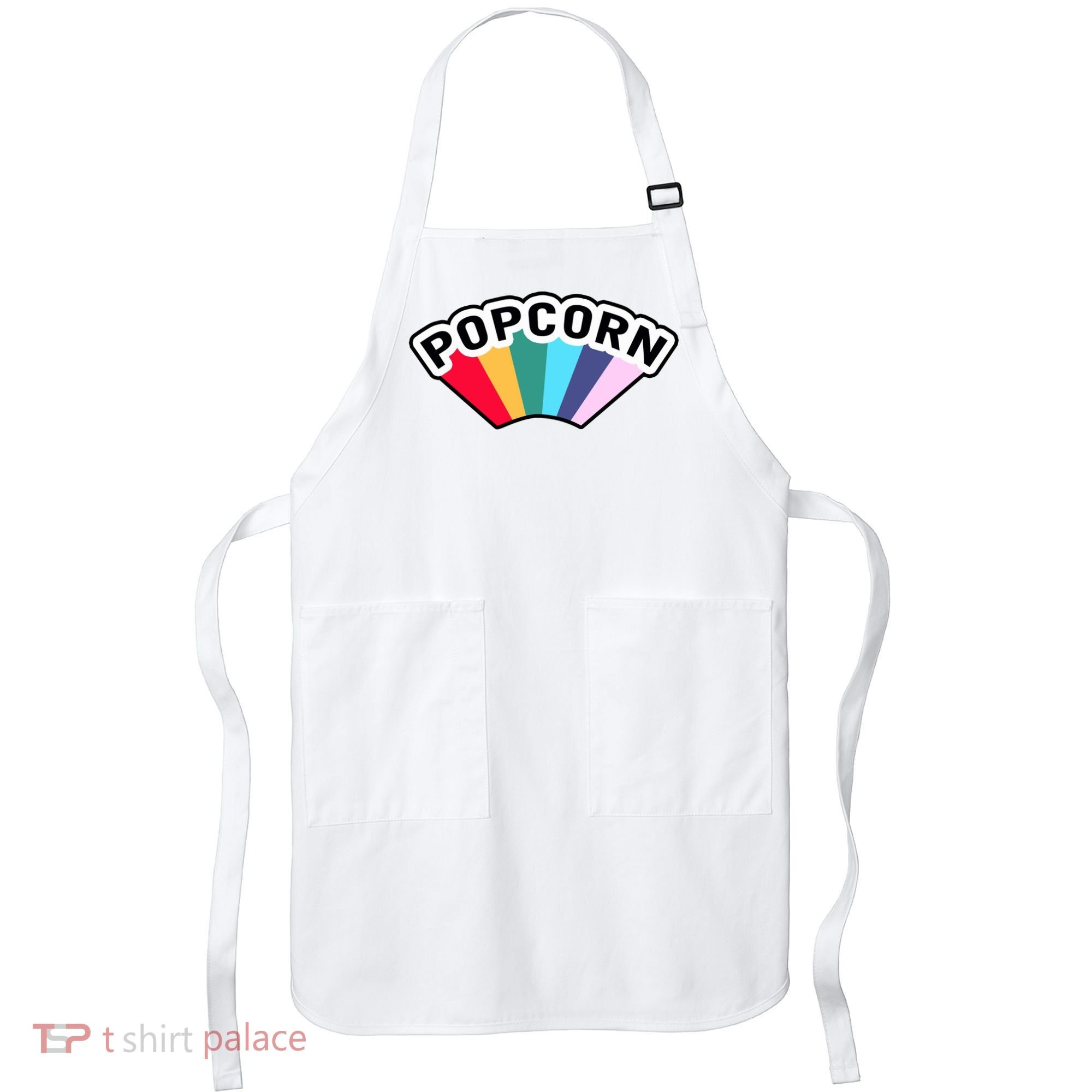 Popcorn Rainbow Apron