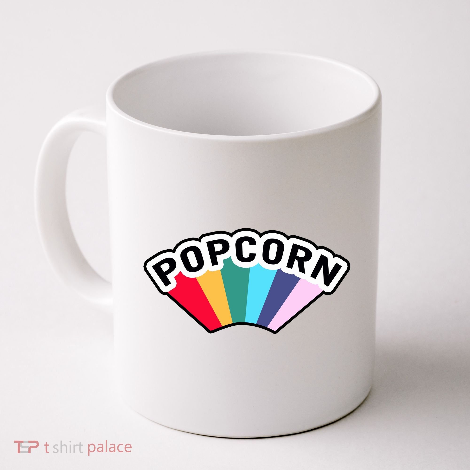 Popcorn Rainbow Coffee Mug