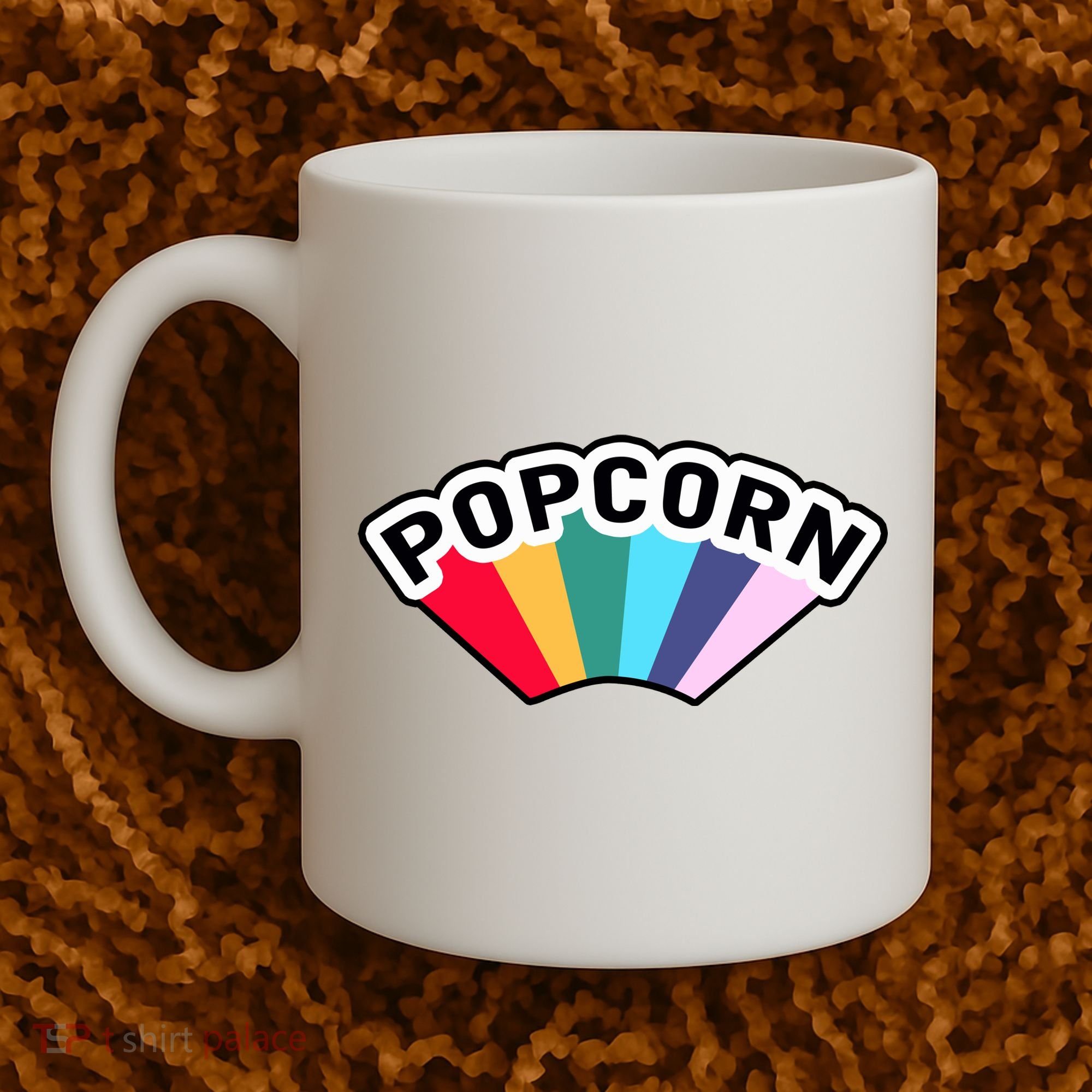 Popcorn Rainbow Coffee Mug