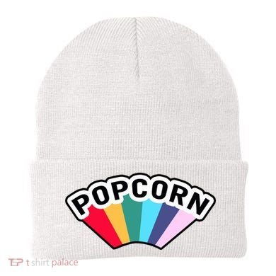 Popcorn Rainbow Beanie