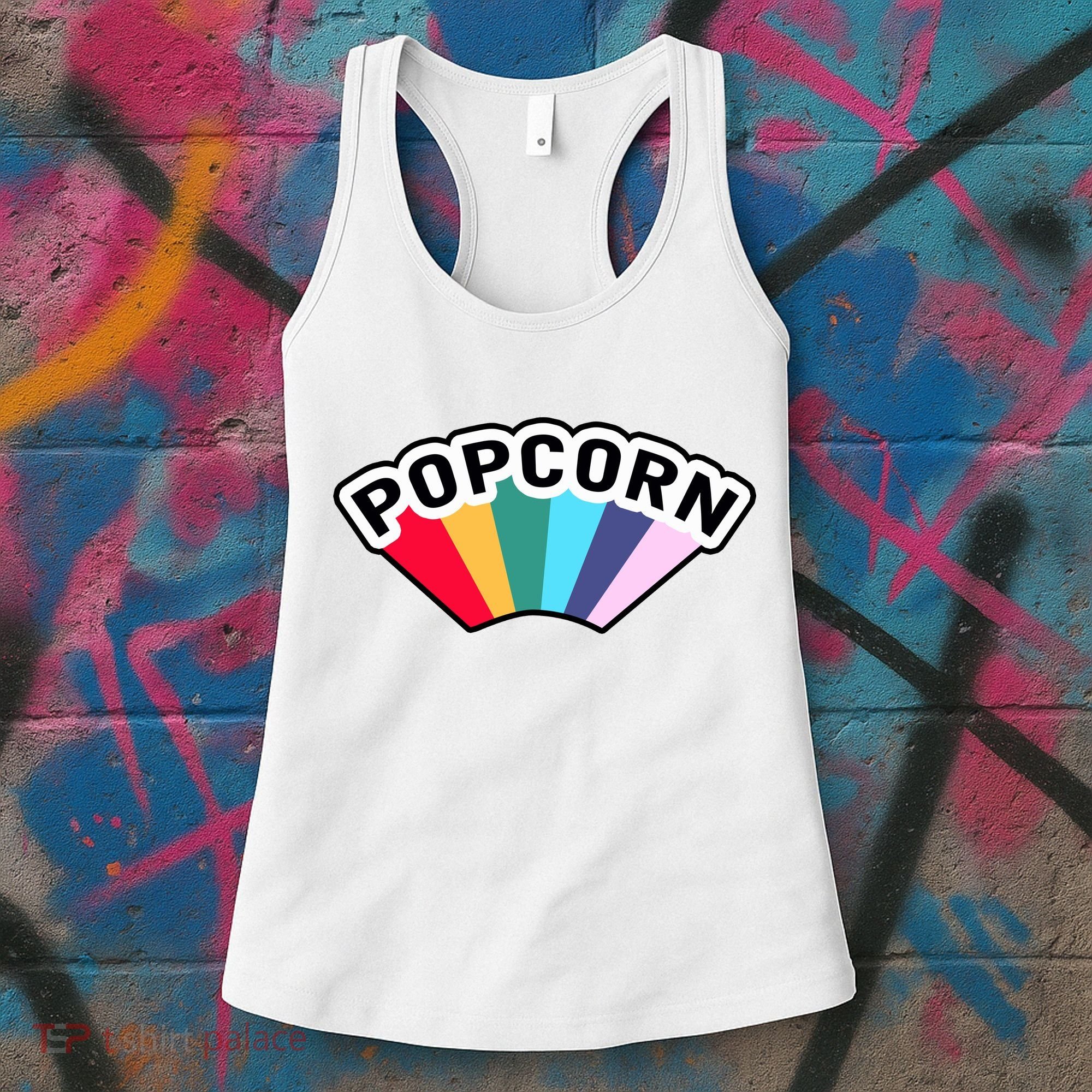 Popcorn Rainbow Women's Tank Top