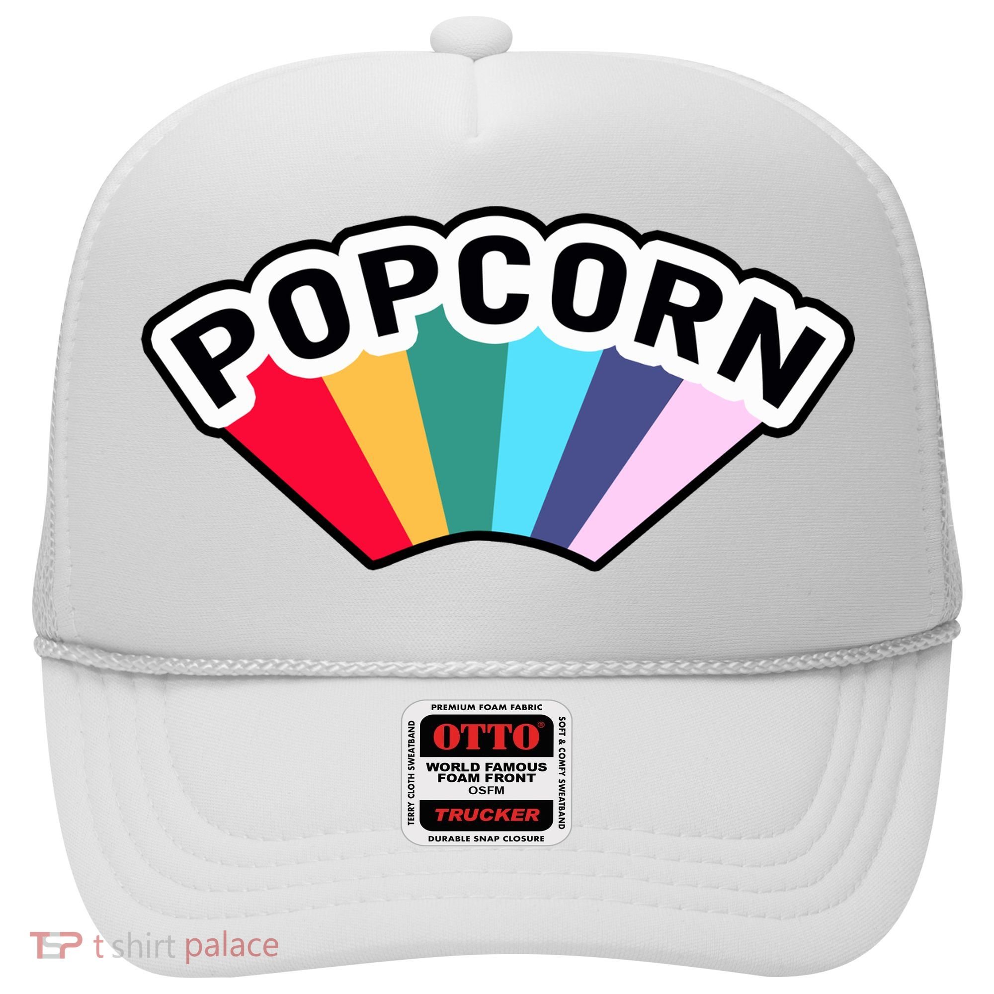 Popcorn Rainbow Hat