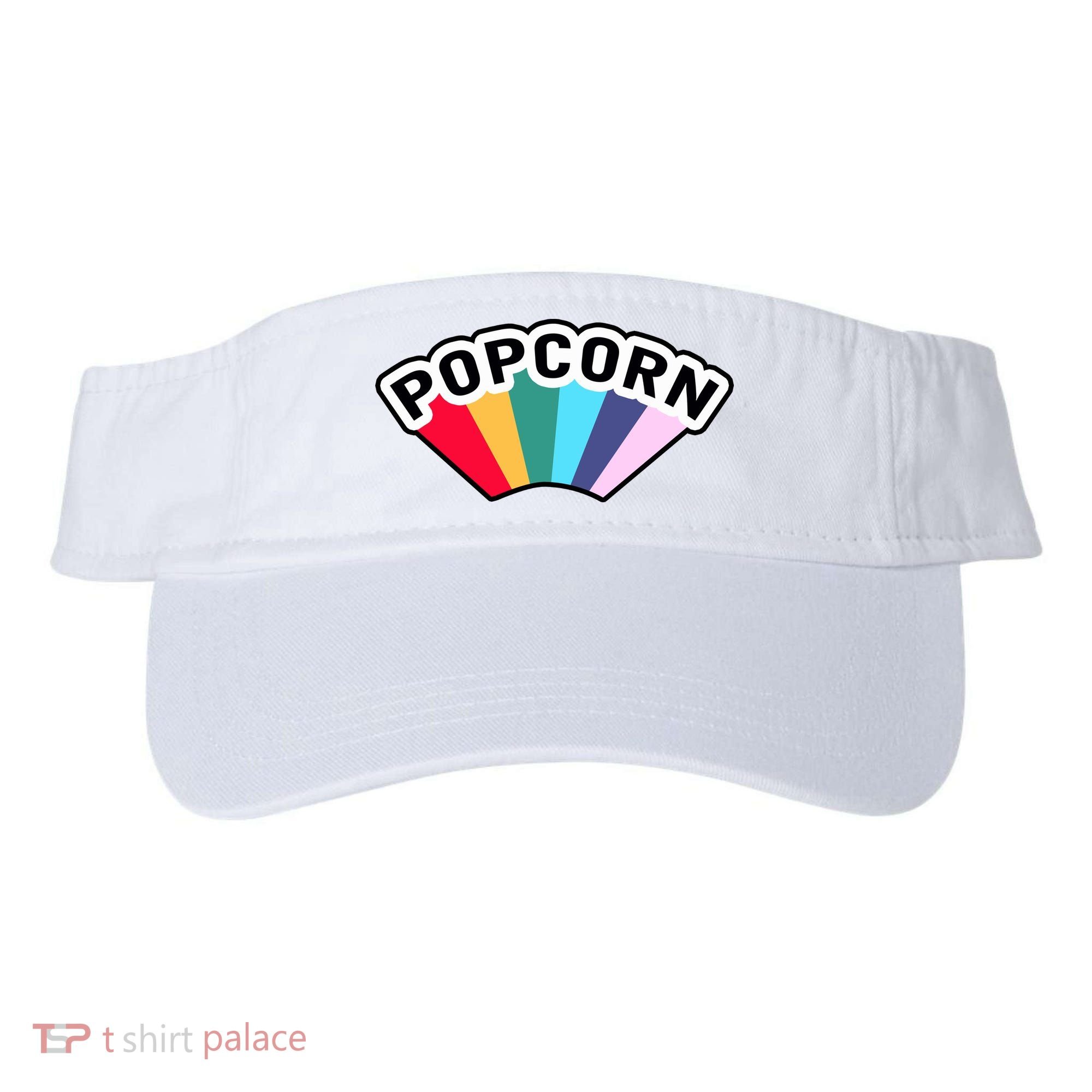 Popcorn Rainbow Visor