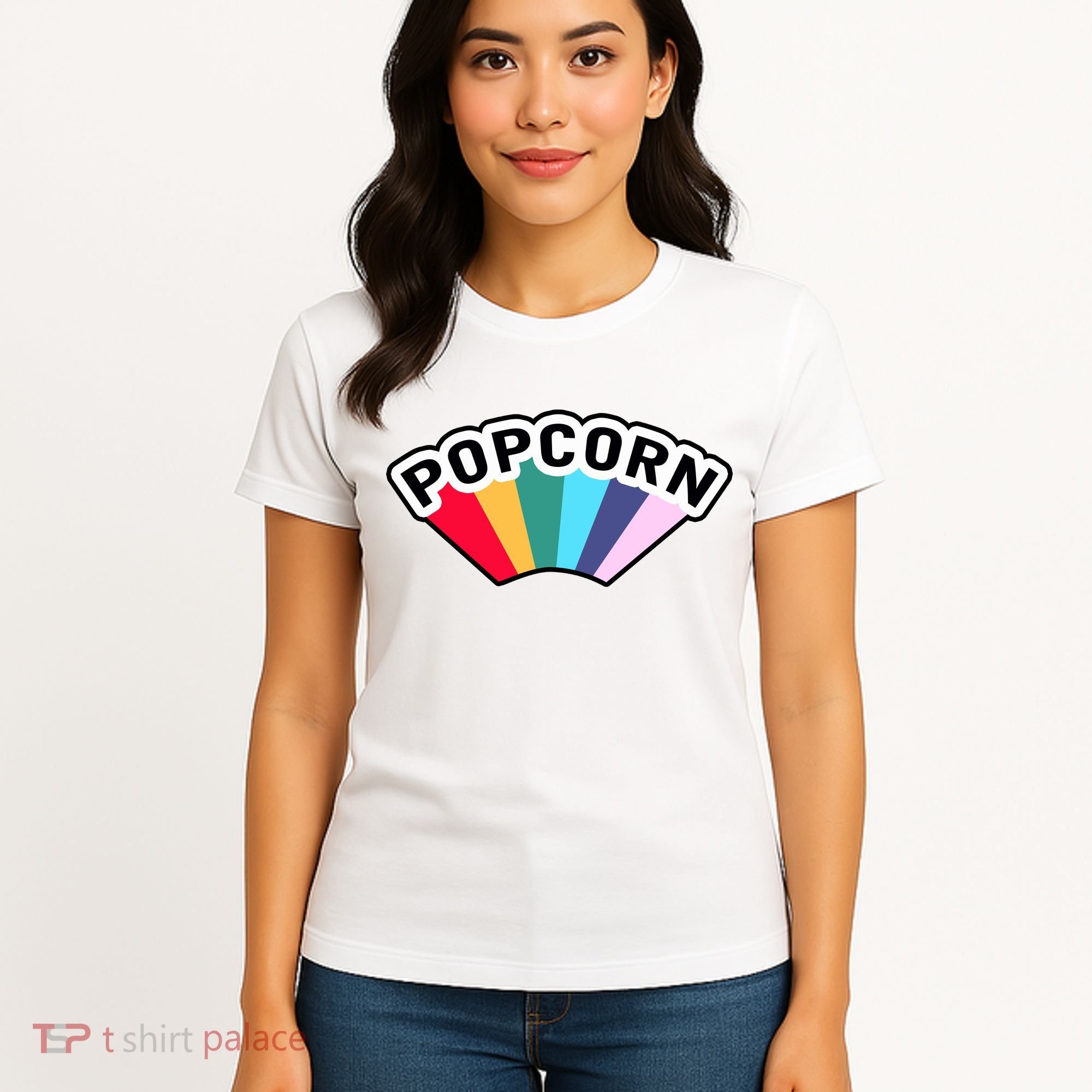 Popcorn Rainbow Women's T-Shirt