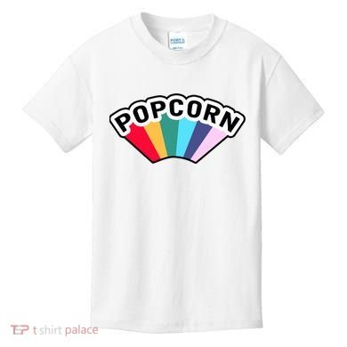 Popcorn Rainbow Kids T-Shirt