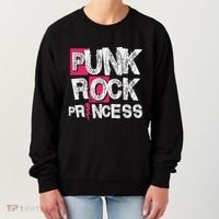Punk Rock Princess Punk Rock Music Rocker Punker Women's Sweatshirt thumb 0