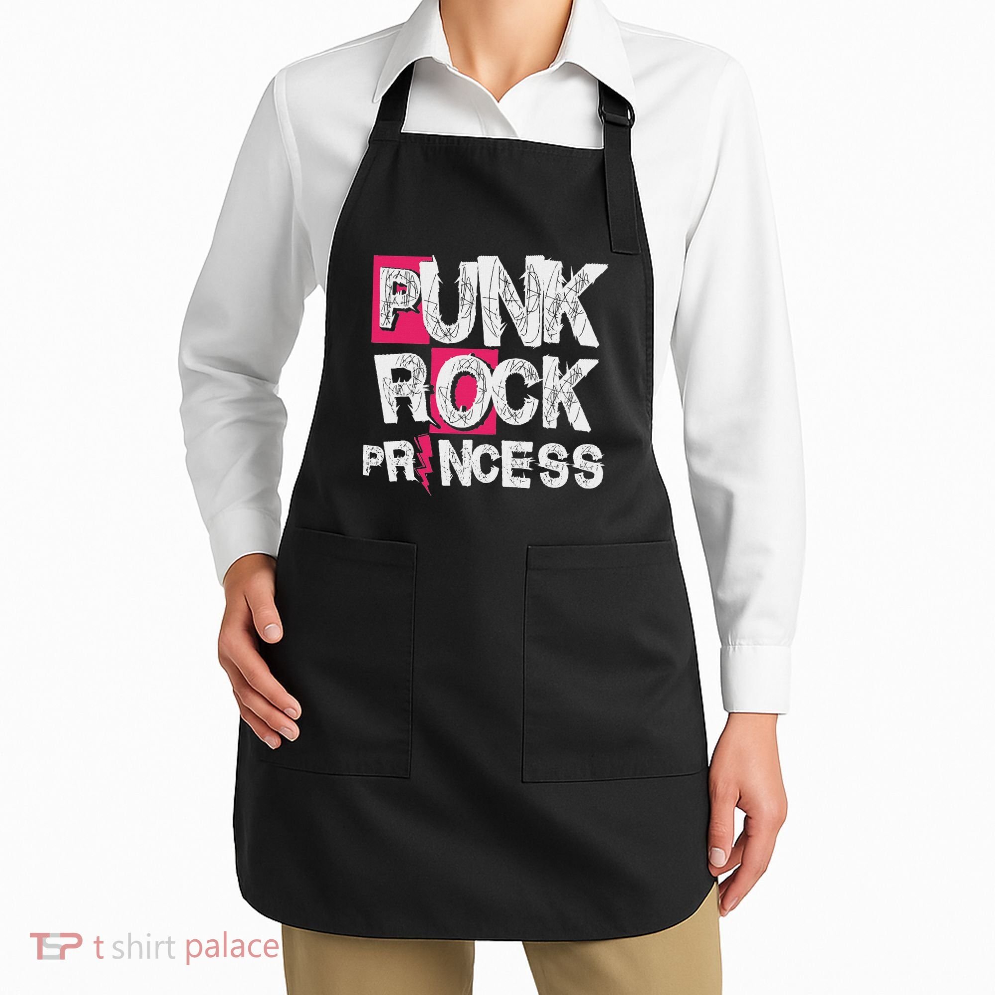 Punk Rock Princess Punk Rock Music Rocker Punker Apron