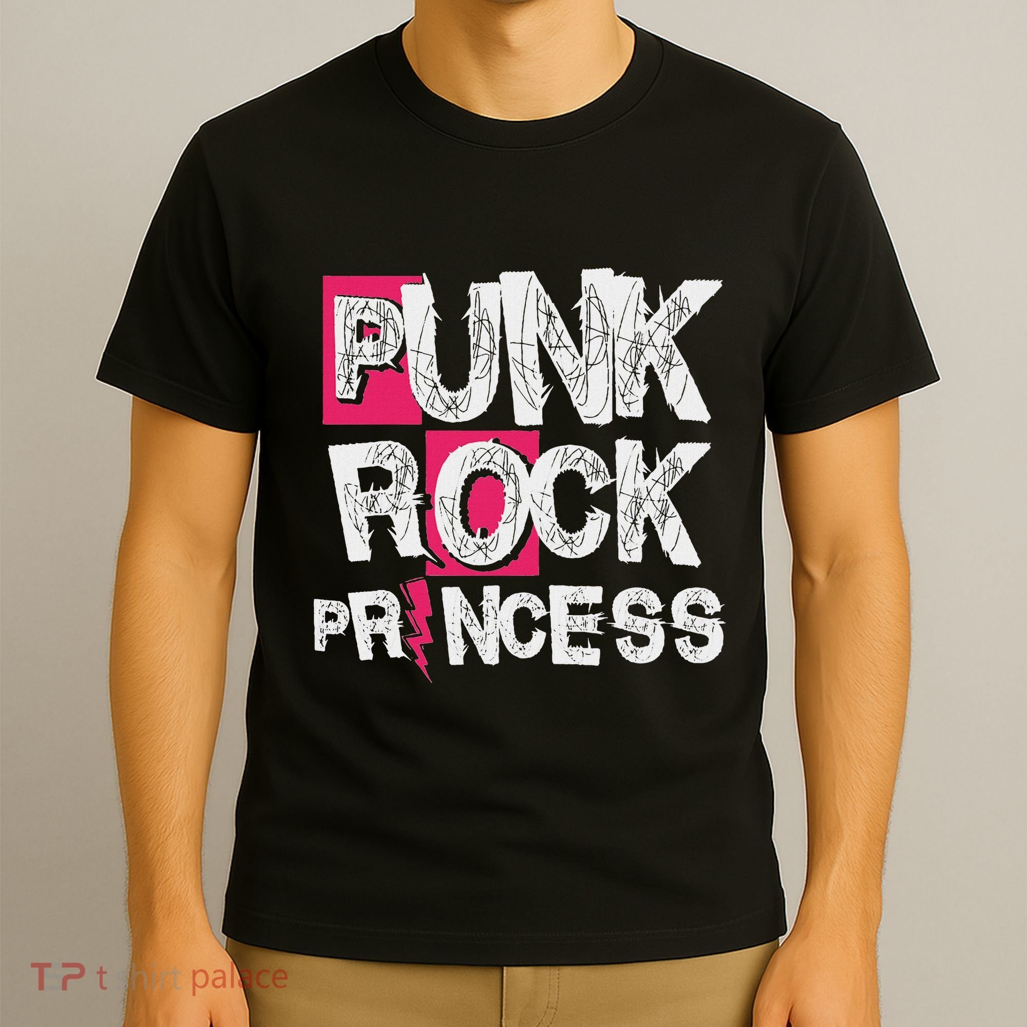 Punk Rock Princess Punk Rock Music Rocker Punker T-Shirt