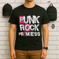 Punk Rock Princess Punk Rock Music Rocker Punker T-Shirt thumb 6