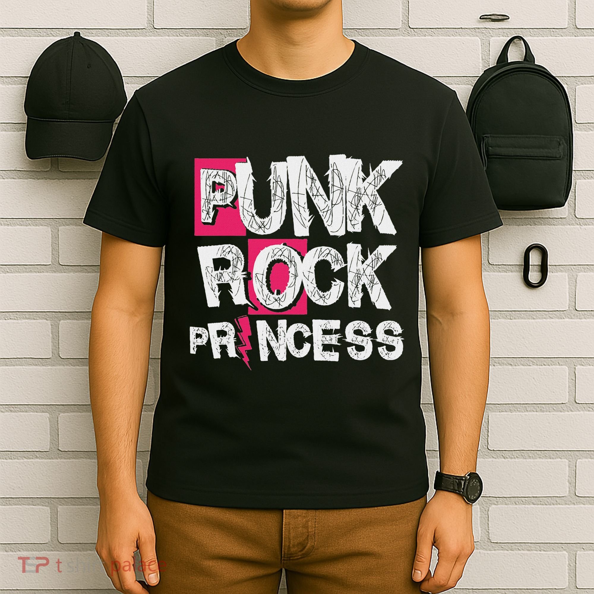 Punk Rock Princess Punk Rock Music Rocker Punker T-Shirt