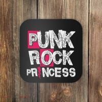 Punk Rock Princess Punk Rock Music Rocker Punker Coaster thumb 0