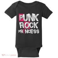 Punk Rock Princess Punk Rock Music Rocker Punker Baby Bodysuit thumb 0