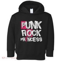 Punk Rock Princess Punk Rock Music Rocker Punker Toddler Hoodie thumb 0