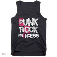 Punk Rock Princess Punk Rock Music Rocker Punker Tank Top thumb 0