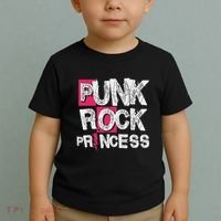 Punk Rock Princess Punk Rock Music Rocker Punker Toddler T-Shirt thumb 2