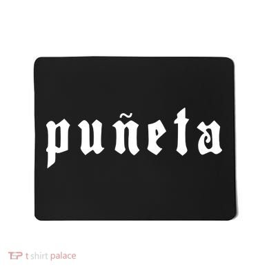 Puerto Rico Puñeta Text Mousepad