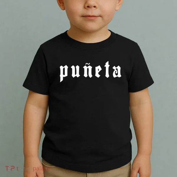 Puerto Rico Puñeta Text Toddler T-Shirt