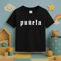 Puerto Rico Puñeta Text Toddler T-Shirt thumb 3