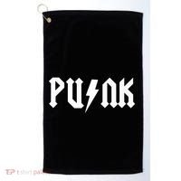 Punk Rock Golf Towel thumb 0