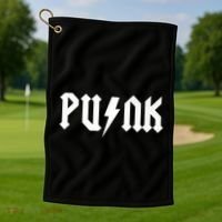 Punk Rock Golf Towel thumb 1