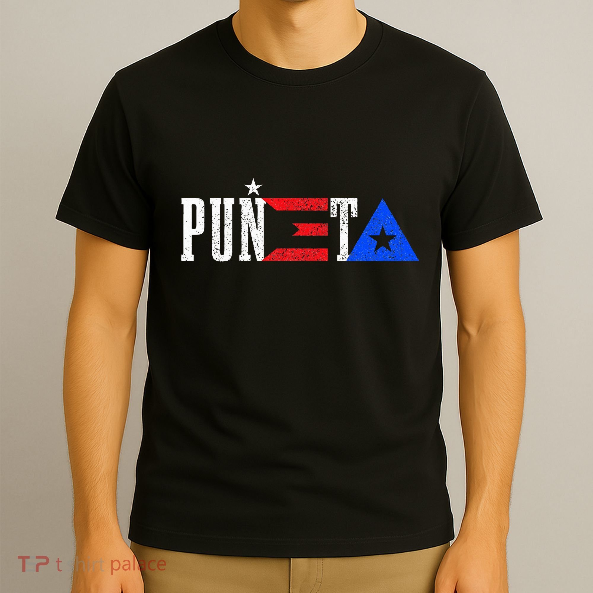 Puerto Rico PuñEta Funny Vintage Puerto Rican Flag Pride T-Shirt