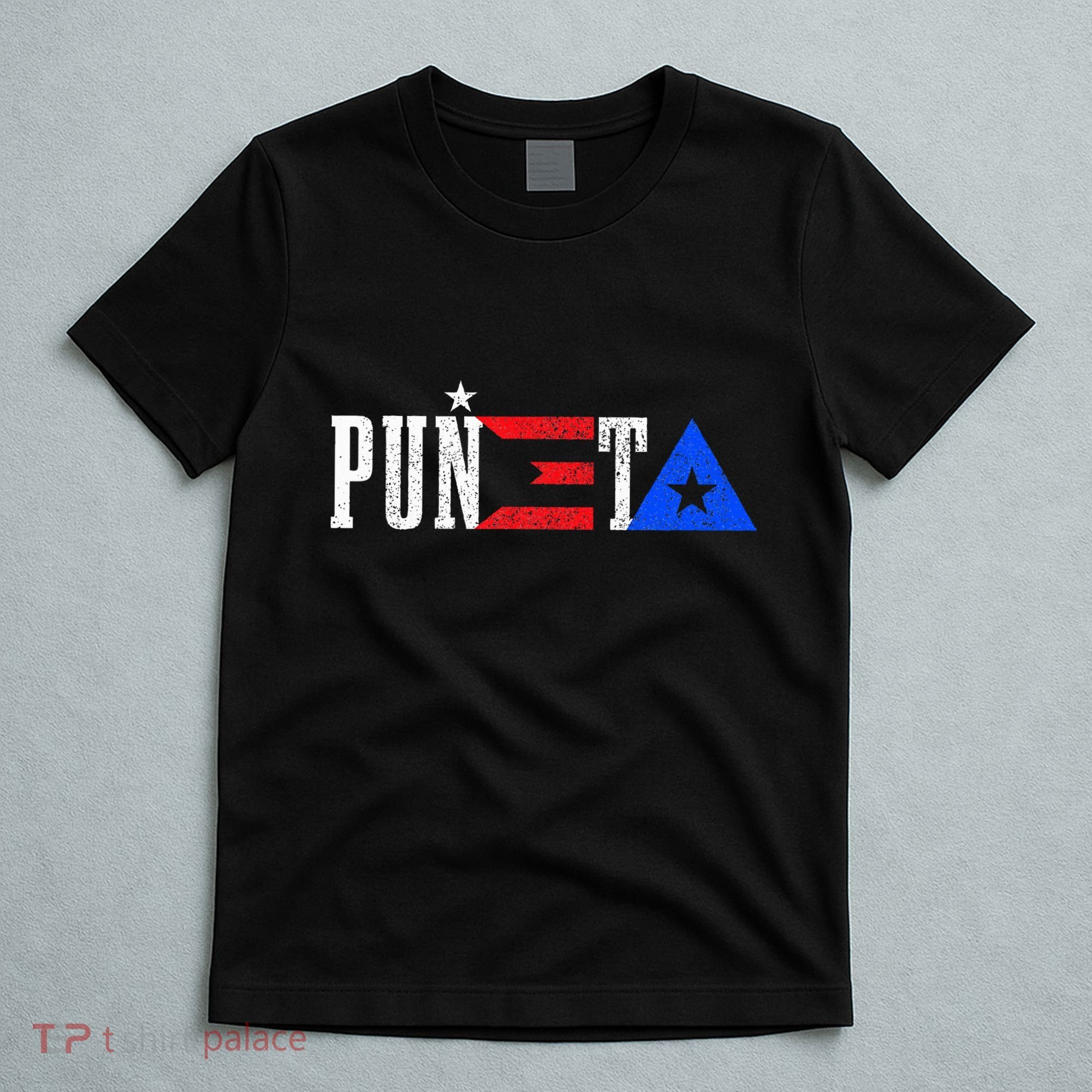 Puerto Rico PuñEta Funny Vintage Puerto Rican Flag Pride T-Shirt