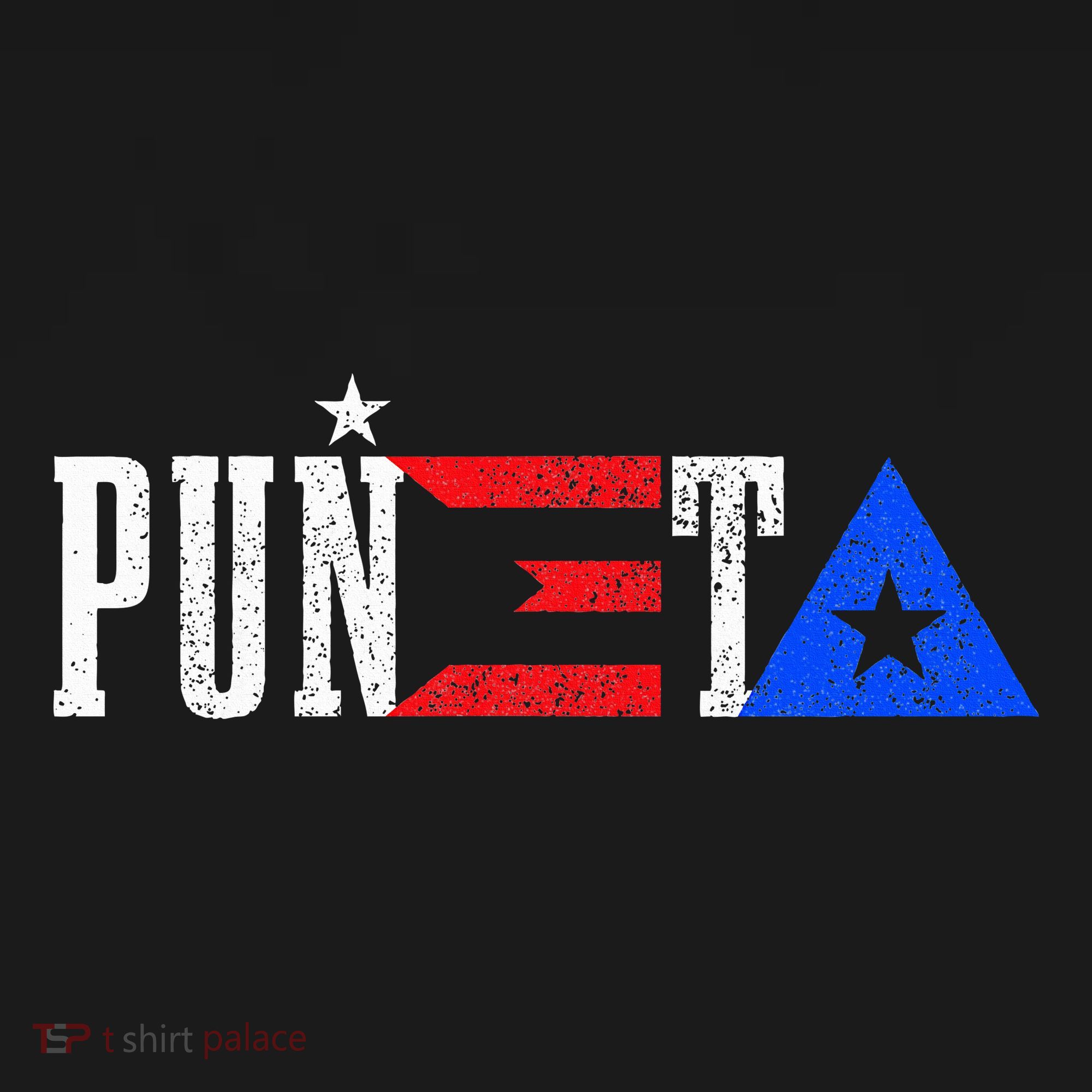 Puerto Rico PuñEta Funny Vintage Puerto Rican Flag Pride T-Shirt