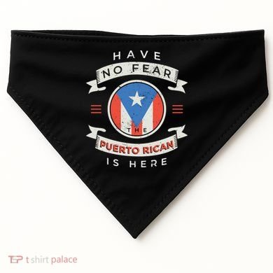 Puerto Rican USA-Made Doggie Bandana