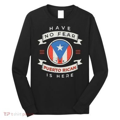 Puerto Rican Long Sleeve Shirt