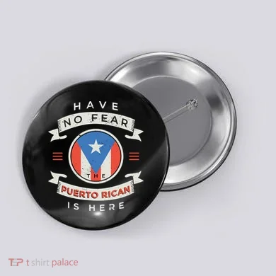 Puerto Rican Button