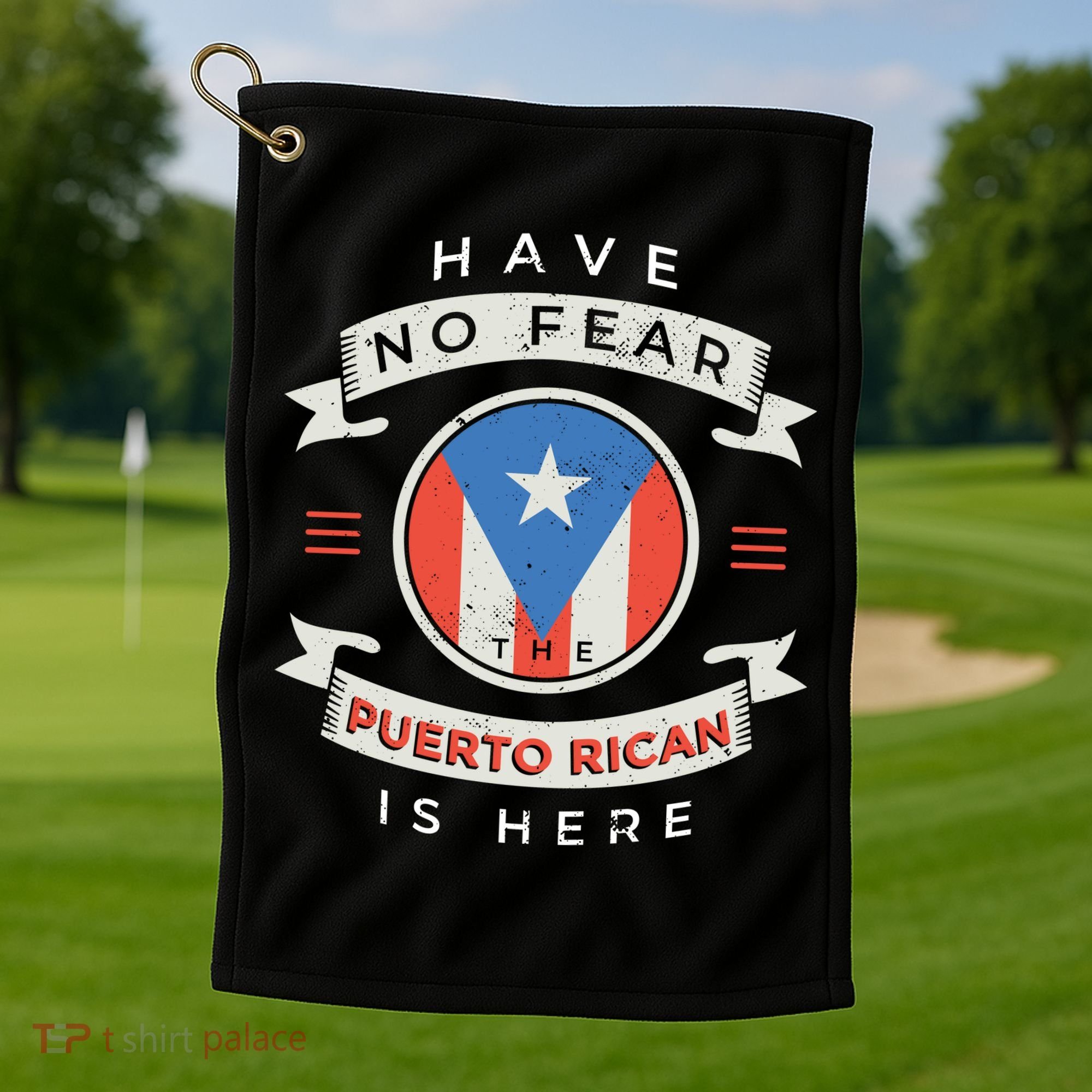 Puerto Rican Golf Towel