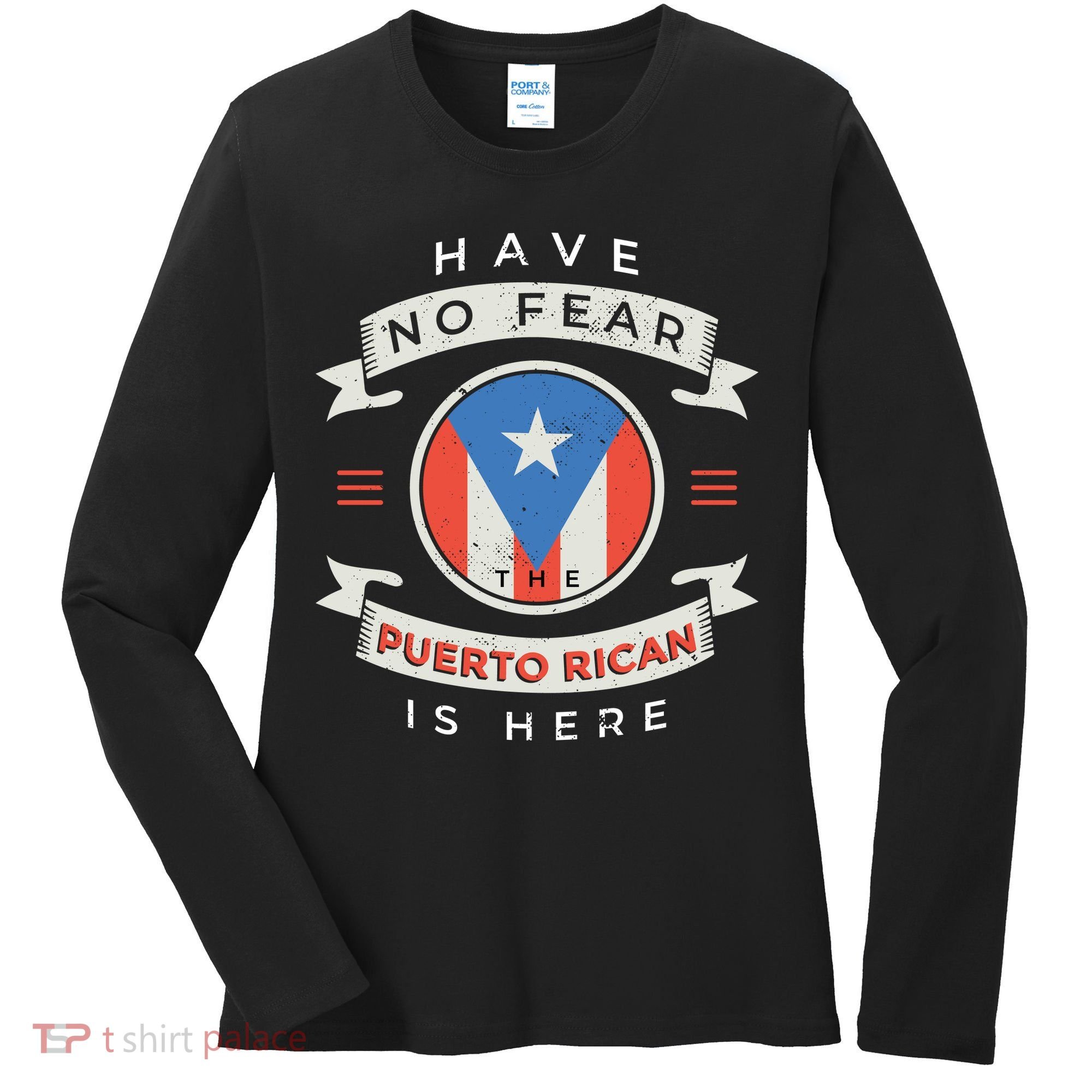Puerto Rican Women's Long Sleeve Shirt
