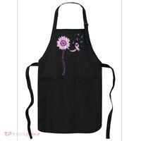 Purple Ribbon Pancreatic Cancer Awareness Apron thumb 0