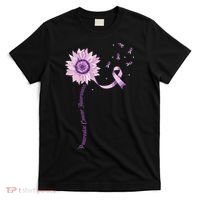 Purple Ribbon Pancreatic Cancer Awareness T-Shirt thumb 0