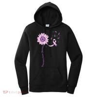 Purple Ribbon Pancreatic Cancer Awareness Women's Hoodie thumb 0