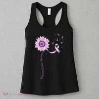 Purple Ribbon Pancreatic Cancer Awareness Women's Tank Top thumb 3