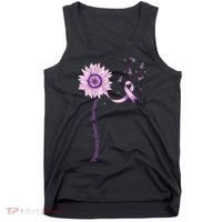 Purple Ribbon Pancreatic Cancer Awareness Tank Top thumb 0